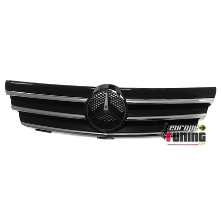 CALANDRE NOIRE CHROM MERCEDES CLASSE C  W203 COUPE (13821)