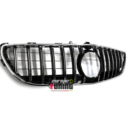 CALANDRE LIGNE GT AMG CHROME MERCEDES CLS 218 2014-2018 PH2 AVEC CAMERA (05223)