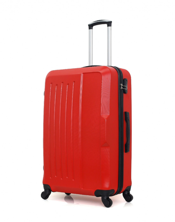 HERO - Valise Grand Format ABS VESUVIO  75 cm 4 Roues