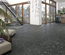 MISCELA R GRAFITO - Carrelage aspect terrazzo noir 80x80 cm