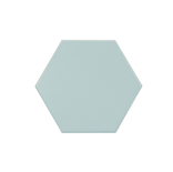 KROMATIKA - BLEU CLAIRE - Carrelage hexagonal 11,6x10,1 cm bleu claire Taille 11,6 x 10,1 cm