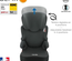 Siege Auto Rehausseur NANIA BEFIX - Isofix - Groupe 2/3 (15-36Kg) - Avec dossier - Tetiere réglable en hauteur - Girafe - Fabriqué en Fra