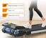 Tapis de Course 4 en 1 FreepiFitness – Tapis de Marche Pliable avec Inclinaison, Vitesse 12 km/h, pour Sport à Domicile