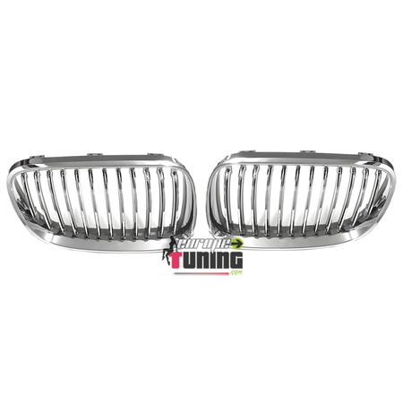 CALANDRES CHROME SPORT BMW SERIE 3 E92 COUPE & E93 CABRIO LCI PHASES 2 (04752)