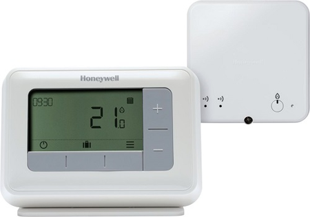 Thermostat d'ambiance sans fil programmable hebdomadaire T4R - HONEYWELL - Y4H910RF4004