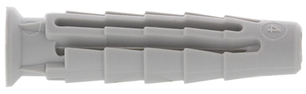 Cheville nylon universelle pour matériaux pleins et creux 5x25mm sans vis boîte de 100 - SPIT - 565642