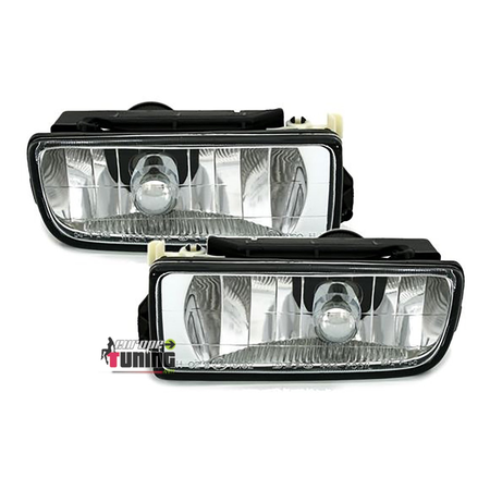 2 ANTI BROUILLARD CHROME BMW SERIE 3 E36 TOUT TYPE 1990-2000 (10024)