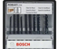 Kit de 10 lames de scie sauteuse Wood Expert, Robust line - BOSCH - 2607010540