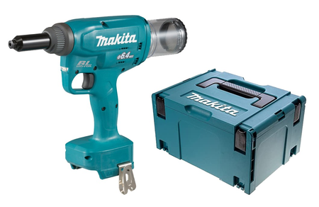 Riveteuse 18V (sans chargeur ni batterie) en coffret MAKPAC 3 - MAKITA - DRV250ZJ