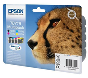 Pack 4 cartouches d'encre Epson Guepard  T0715