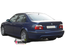 DIFFUSEUR DOUBLE SORTIE POUR PARE CHOCS TYPE M5 BMW E39 1995-2003 (04395)