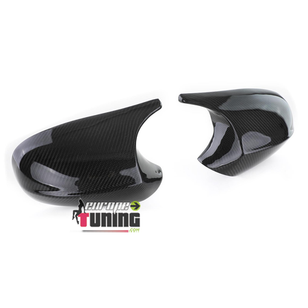 COQUES RETROVISEURS CARBONE LIGNE PACK M BMW SERIE 3 E92 COUPE & E93 CABRIOLET LCI PH2 (05263)