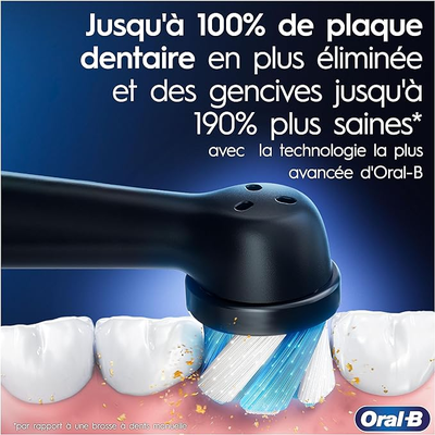 Oral-B iO 6N Brosse À Dents Électrique Noire Connectée Bluetooth