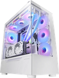 Boitier Grand Tour E-ATX Mars Gaming MC-Ult avec panneaux vitrés (Blanc)