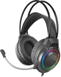 Casque Gamer filaire Mars Gaming MH124 RGB (Noir)