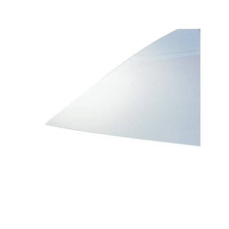 Verre Synthétique Transparent Extérieur - Coloris - Translucide, Epaisseur - 4 mm, Largeur - 50 cm, Longueur - 50 cm, Surface couverte en m² - 0.25