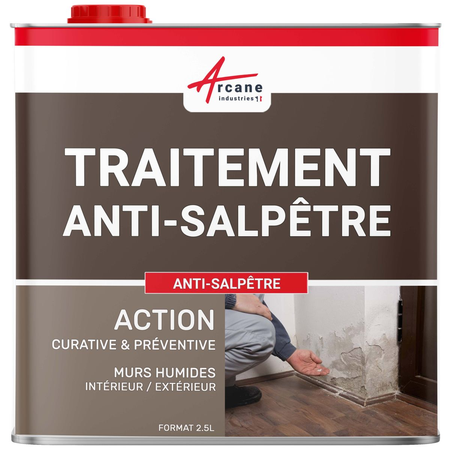 Produit anti salpêtre | ANTISALPETRE | Maison Etanche