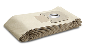 Paquet de 5 filtres papier pour aspirateur NT45/55/561/611 - KARCHER - 69042080