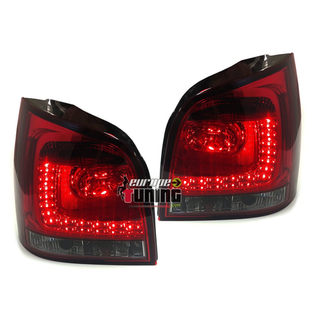 2 FEUX LEDS ROUGES FUMES VOLKSWAGEN VW POLO 9N 2001-2005 (04234)