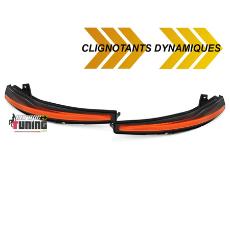 CLIGNOTANTS RETROVISEURS SEQUENTIELS LEDS DYNAMIQUES MERCEDES CLASSE C W205 S205 (04879)