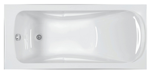 Baignoire acrylique rectangulaire FORIA 2 blanc 160x75cm  - AQUARINE - 199163