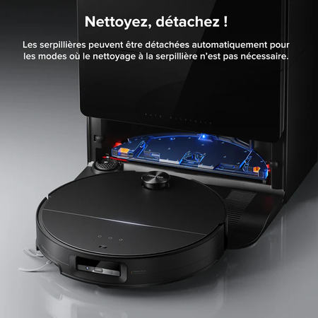 Roborock Saros S10 Robot Aspirateur Laveur avec Station Multifonction 4.0