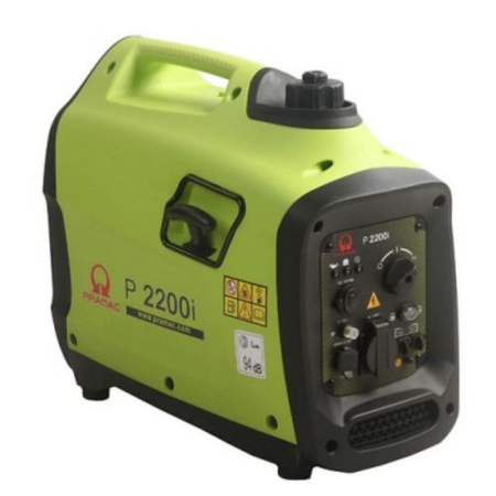 Groupe électrogène P2200i Inverter  2,1kW - PRAMAC - PF192SX1000