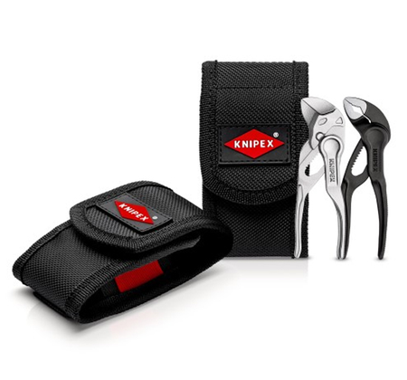 Jeu de mini-pinces XS dans une pochette ceinture, à 2 pièces - KNIPEX - 00 20 72 V04 XS