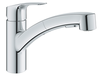 Mitigeur d’évier monocommande EUROSMART bec bas chromé GROHE PROFESSIONAL 30355001