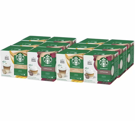 Pack découverte 144 capsules Starbucks Dolce Gusto® compatibles