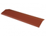 Faîtière 920 mm pour panneau tuile facile en acier galvanisé laqué mat - Coloris - Brun rouge mat, Longueur - 920 mm