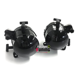 2 ANTI BROUILLARDS NOIRS BMW SERIE 3 E46 COUPE CABRIOLET PHASE 1 1999-2003 (04613)