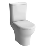 Pack WC blanc caréné complet avec réservoir 3/6L ZENTRUM sortie horizontale - VITRA - 9012B003-7207