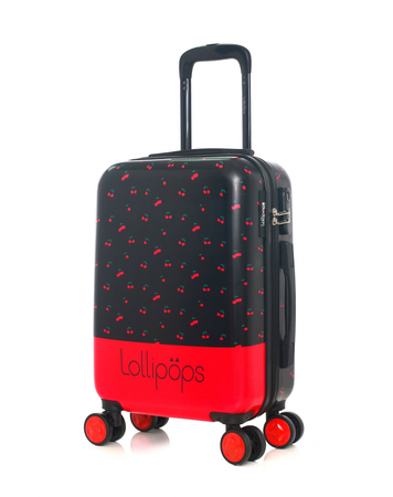 LOLLIPOPS - Valise Cabine ABS/PC HORTENSE-E 4 Roues 50 cm