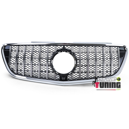 CALANDRE LIGNE AMG GT R PANAMERICANA NOIR CHROME MERCEDES VITO W447 2014-2019 (05490)