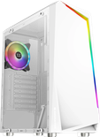 Boitier Moyen Tour ATX Xigmatek Vortex RGB avec panneau vitré (Blanc) 