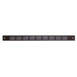 Grille plat interieur simple 275x20mm noir - RENSON - 17371
