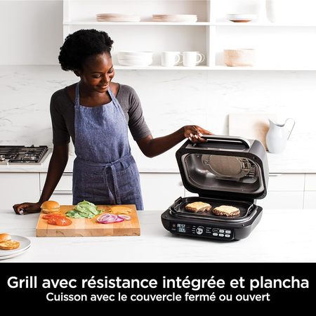 Grill d’intérieur, Plancha & Friteuse Ninja Foodi MAX PRO AG651EU