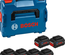 Pack de 6 batteries 4x4.0Ah + 2x8.0Ah + coffret L-BOXX - BOSCH - 1600A02A2T