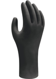 Boîte de 100 gants jetables nitriles EBT noir TM/8 - SHOWA - 6112PFM
