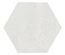 URBAN HEXA LIGHT- Carrelage 29,2x25,4 cm Hexagonal aspect Béton Blanc