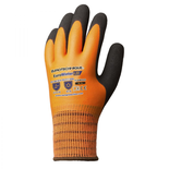 Gants tricot anti-froid EUROWINTER L22 orange fluo/noir T10 - COVERGUARD - 1LAWO10