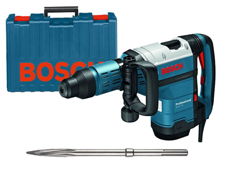 Marteau piqueur SDS Max 1500W GSH7 VC 13J en coffret standard - BOSCH - 0611322000