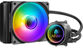Kit Watercooling AIO Azza Galeforce RGB - 120mm (Noir)