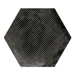 URBAN HEXA MELANGE DARK - Carrelage 29,2 x 25,4 cm Patchwork Hexagonal aspect Béton Noir Taille 29,2 x 25,4 cm