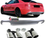DIFFUSEUR ARRIERE SPORT LOOK PACK S5 AUDI A5 8T 8F COUPE CABRIO PH2 2011-2017 (05331)