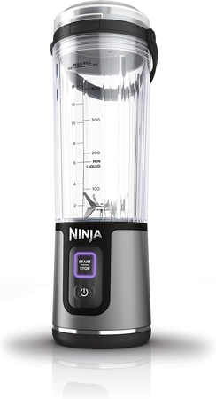 Blender portable sans fil Ninja Blast – Noir [BC151EUBK]