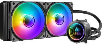 Kit Watercooling AIO Azza Galeforce RGB - 240mm (Noir)