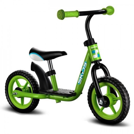 Draisienne Velo  avec repose-pieds - Vert - SKIDS CONTROL