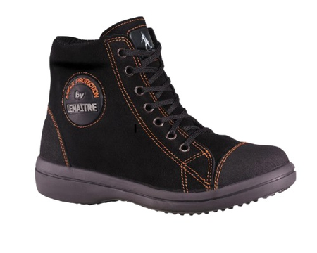 Chaussures de sécurité femme hautes VITAMINE S3 SRC noir P37 - LEMAITRE SECURITE - VIHNS30NR-37